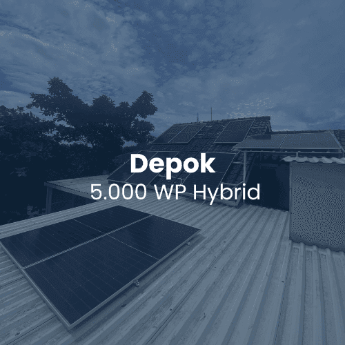 Residential Hybrid Solar Rooftop - Depok