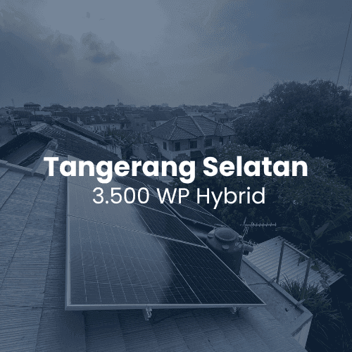 Residential Hybrid Solar Rooftop - Tangerang Selatan