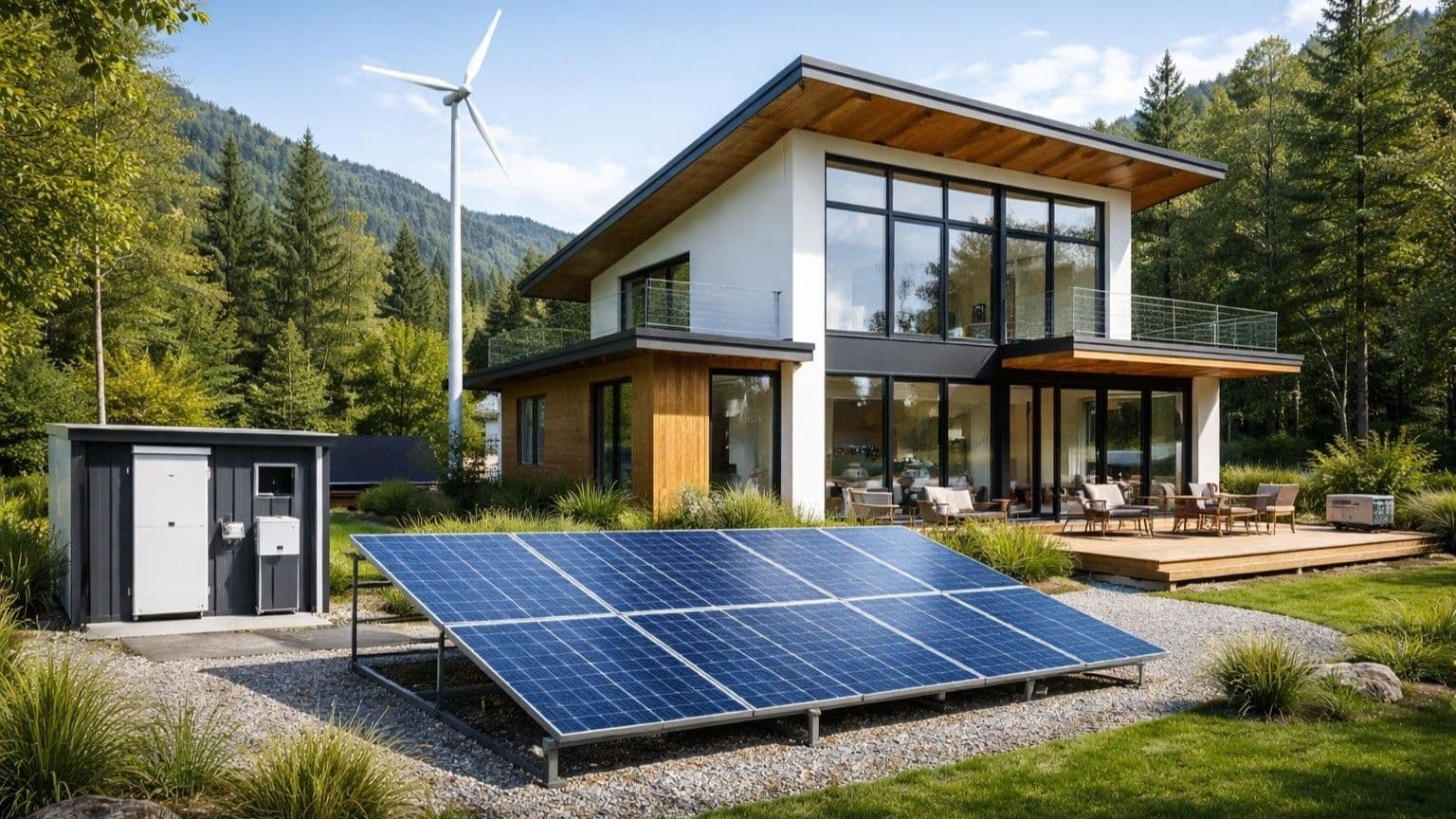 Bagaimana Sistem PLTS Off-Grid Beserta Cara Kerjanya?