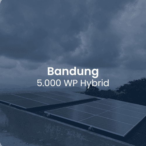 Ciwaruga Bandung 5kWp Hybrid Solar Installation