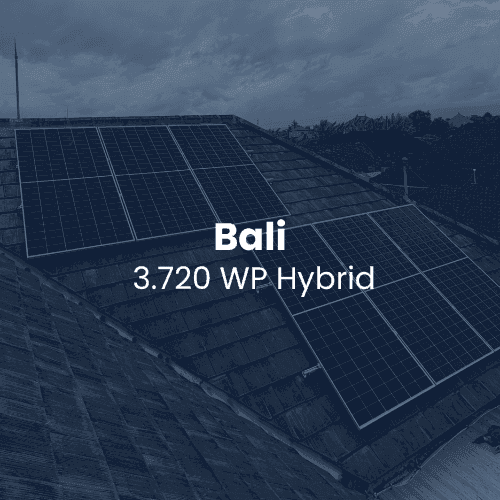 PLTS Atap Hybrid Bali